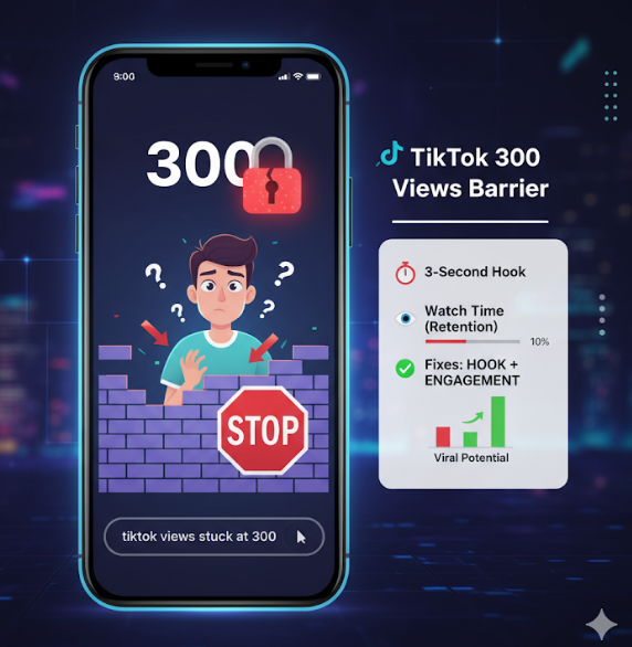 how to fix tiktok views